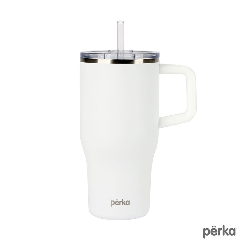 Perka® Myrton 20 oz. Double Wall, Recycled Stainless Steel Travel Mug 44