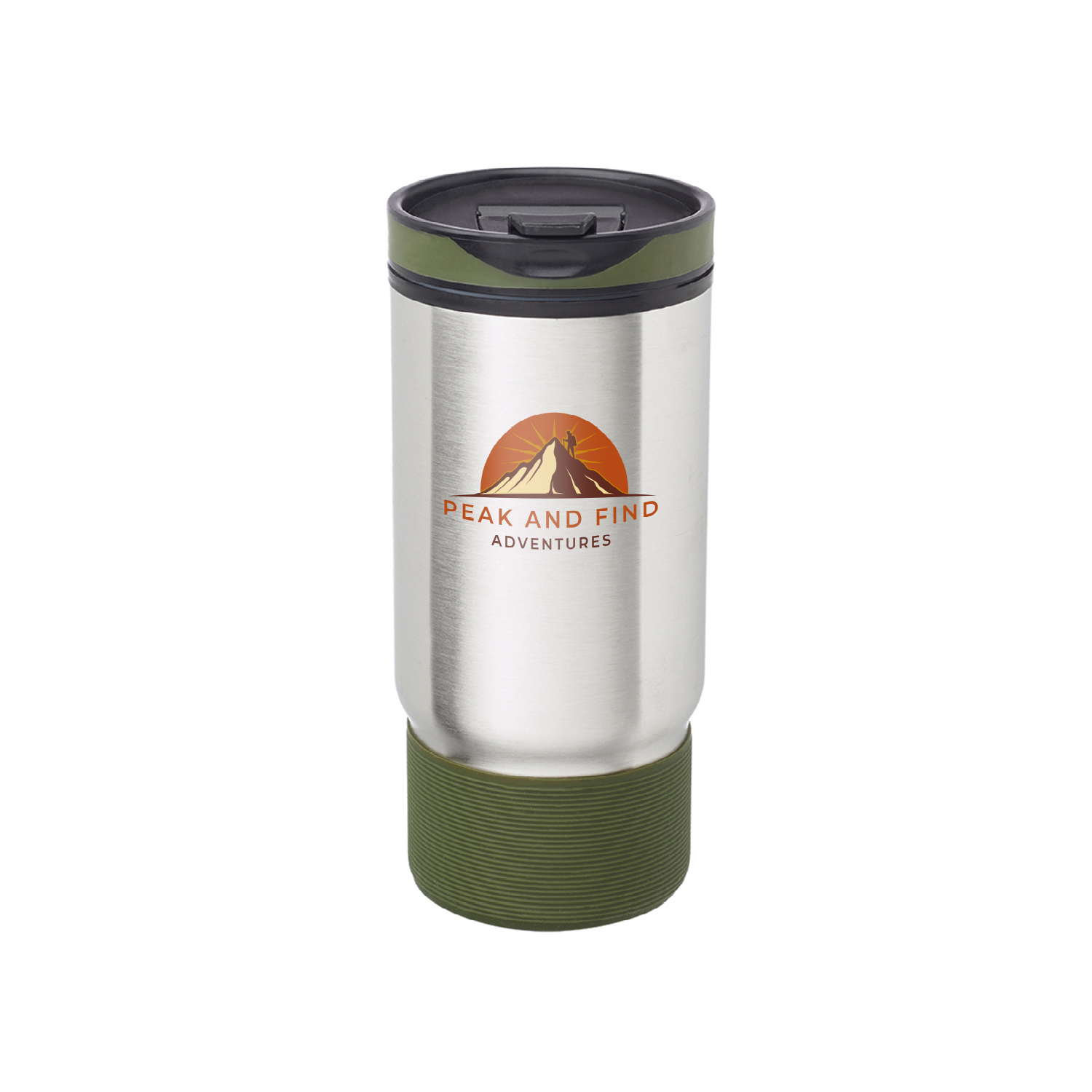 17 oz. Rumble Ribbed Travel Mug (Full Color Imprint) 6