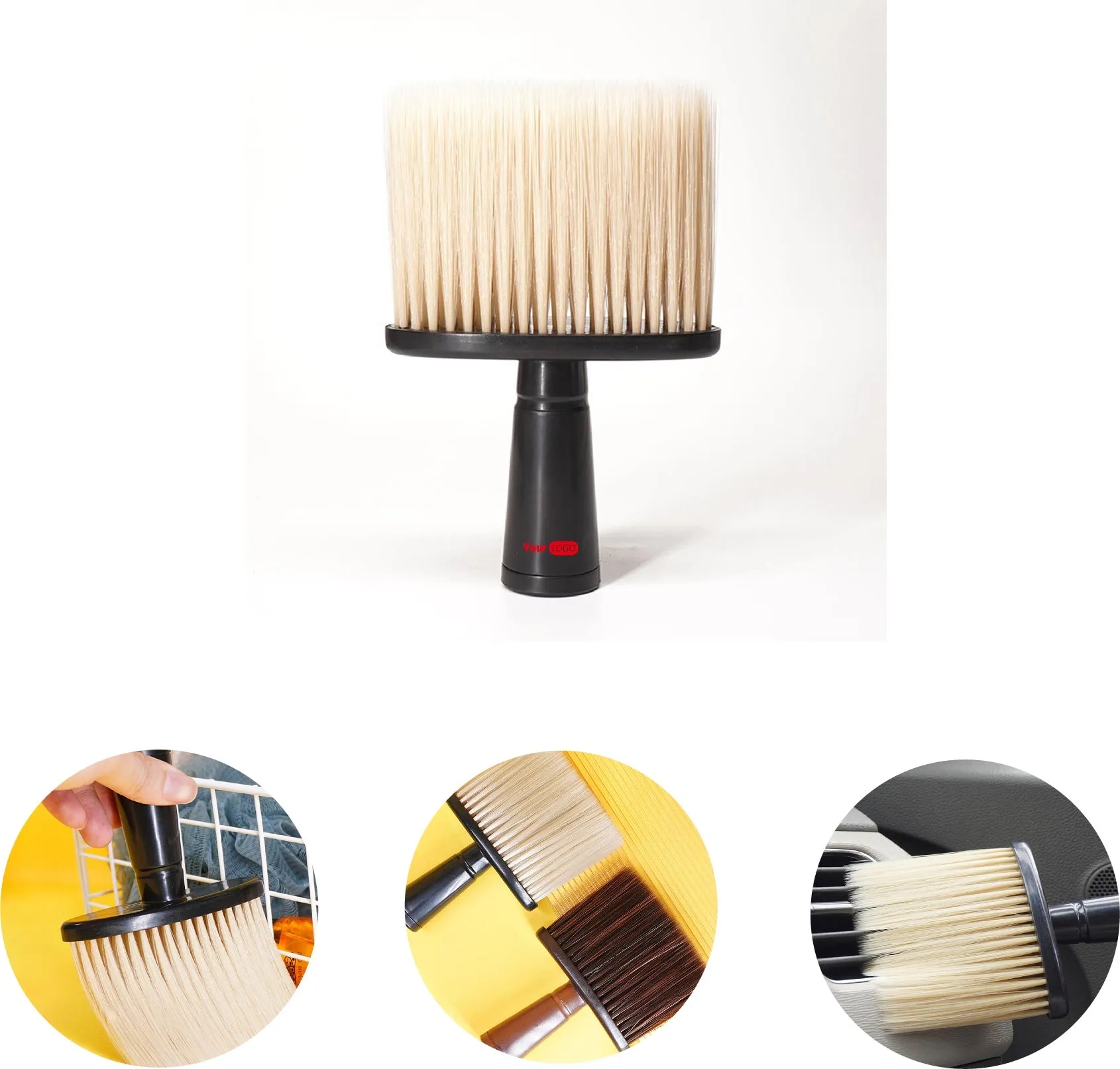 Plastic Shredding Hair Cleaning Brush 2