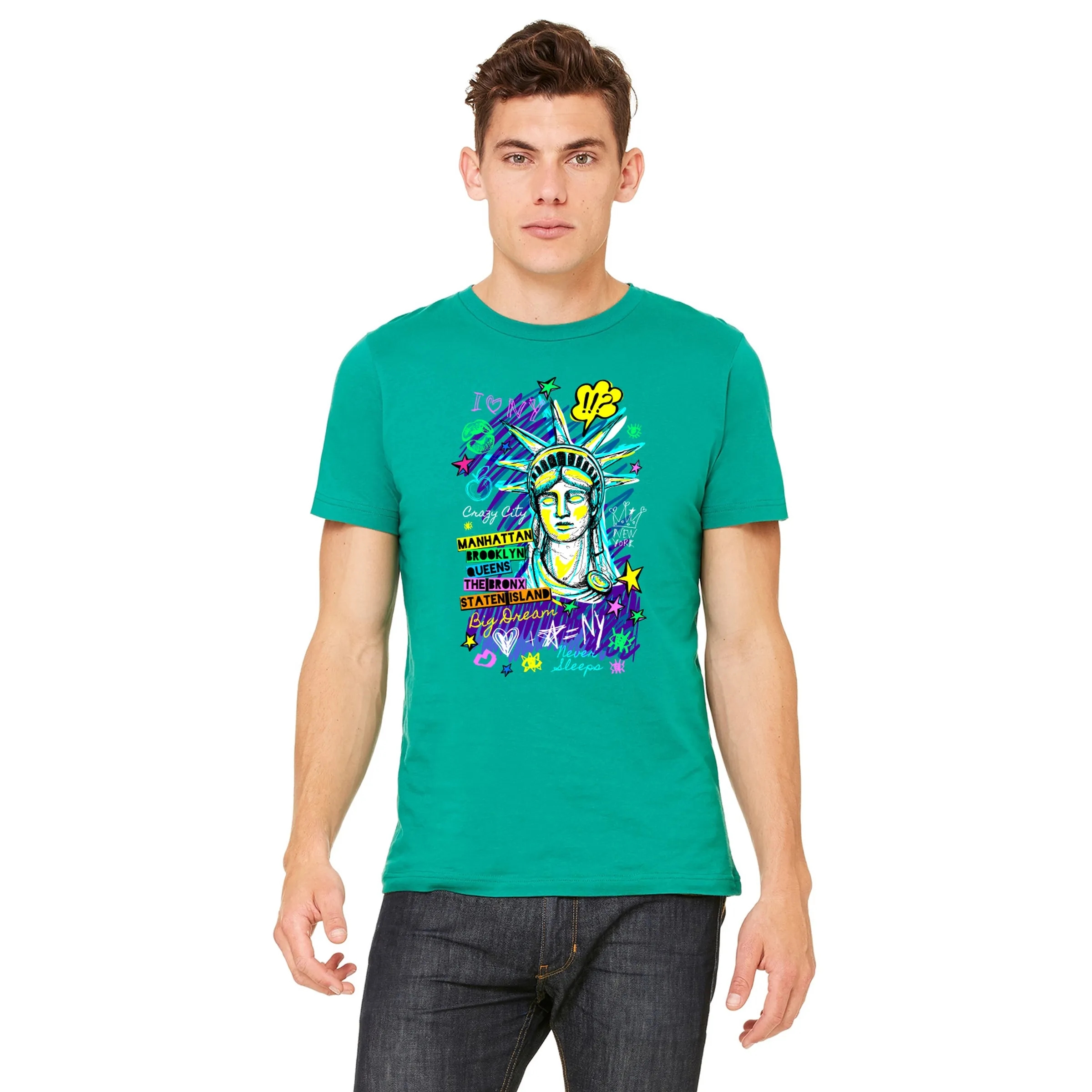 Bella + Canvas Unisex Jersey Short-Sleeve T-Shirt 143