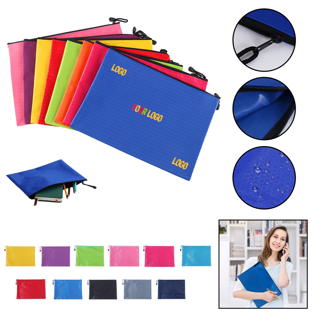 A4 Zipper File Bag 2