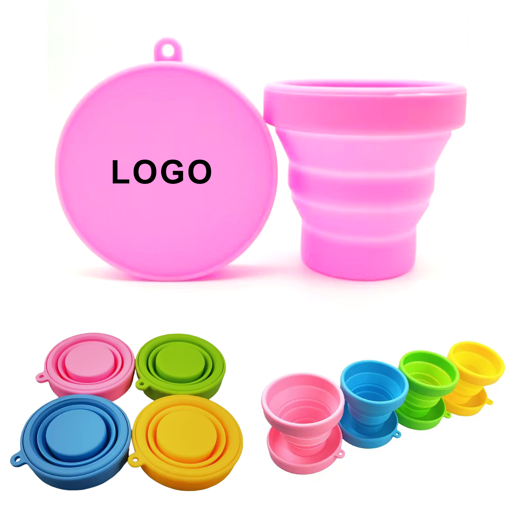 Foldable Silicone Water Cup 1