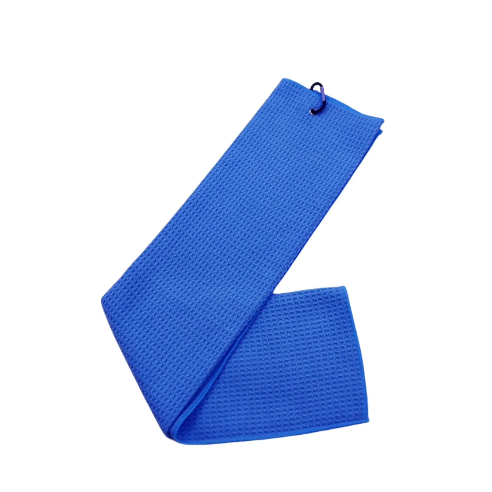 Microfibe Fabric Golf Towel with Carabiner 4