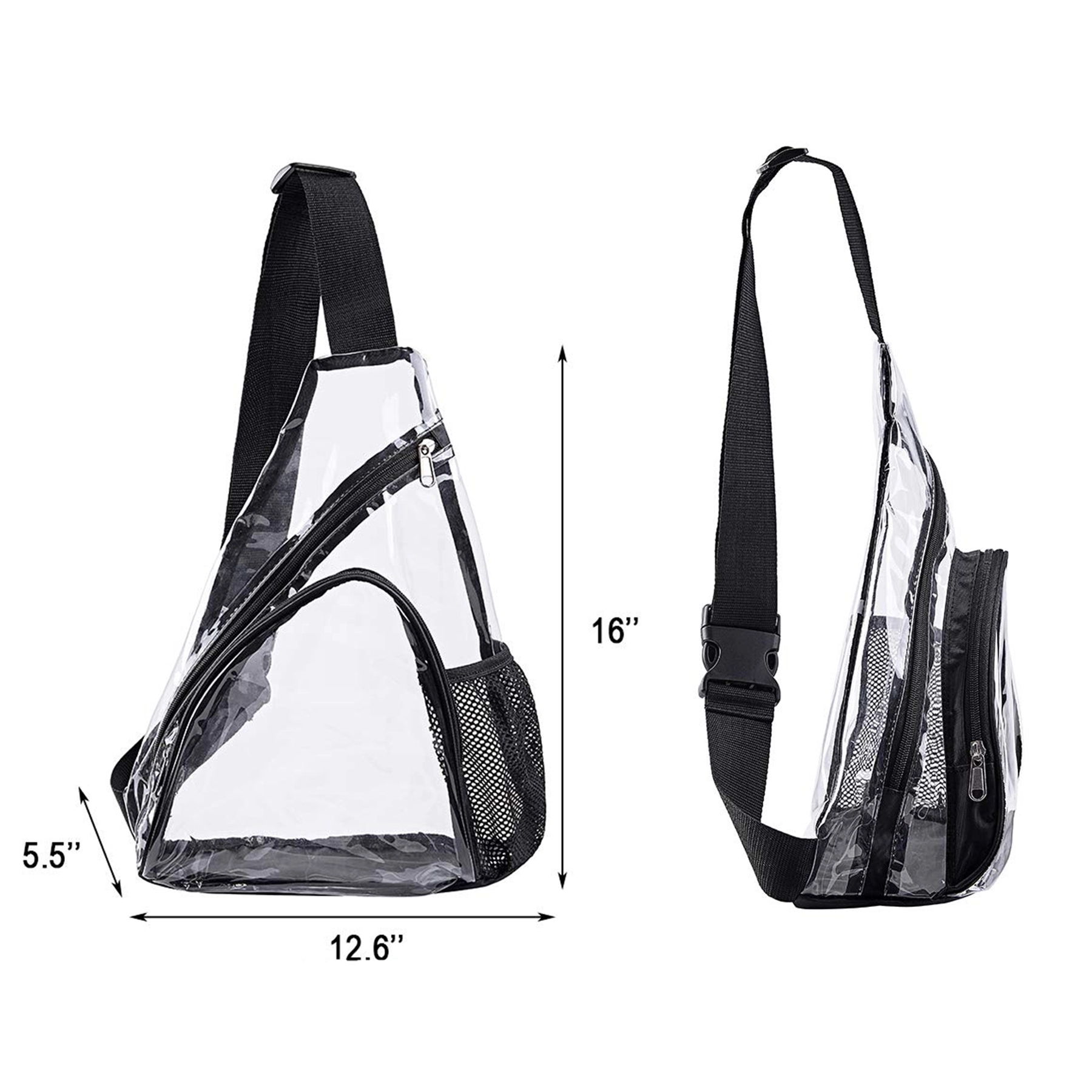Clear PVC Sling Bag 2