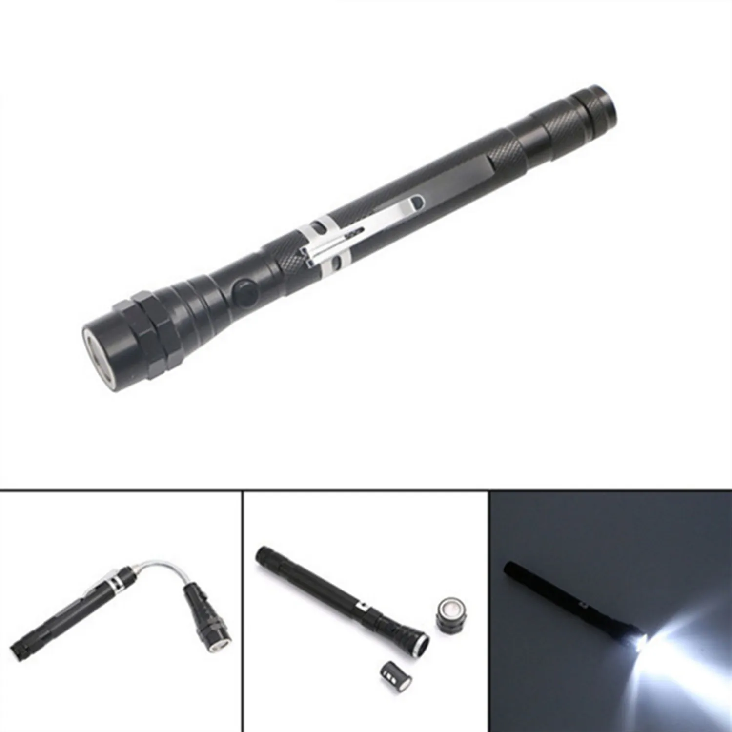 Telescopic Magnetic LED Pickup Tool 3