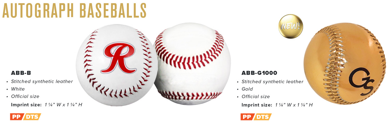 Baseball - GOLD Metallic Promotional, Autograph 3
