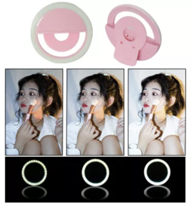3.5" WOW Phone Camera LED Light Ring 21