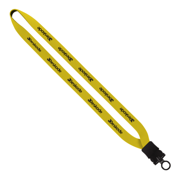 3/4" Neoprene Lanyard with Plastic Snap Buckle Release