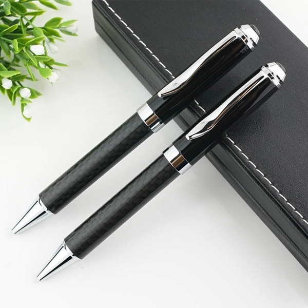 Twist Action Carbon Fiber Metal Pen 1