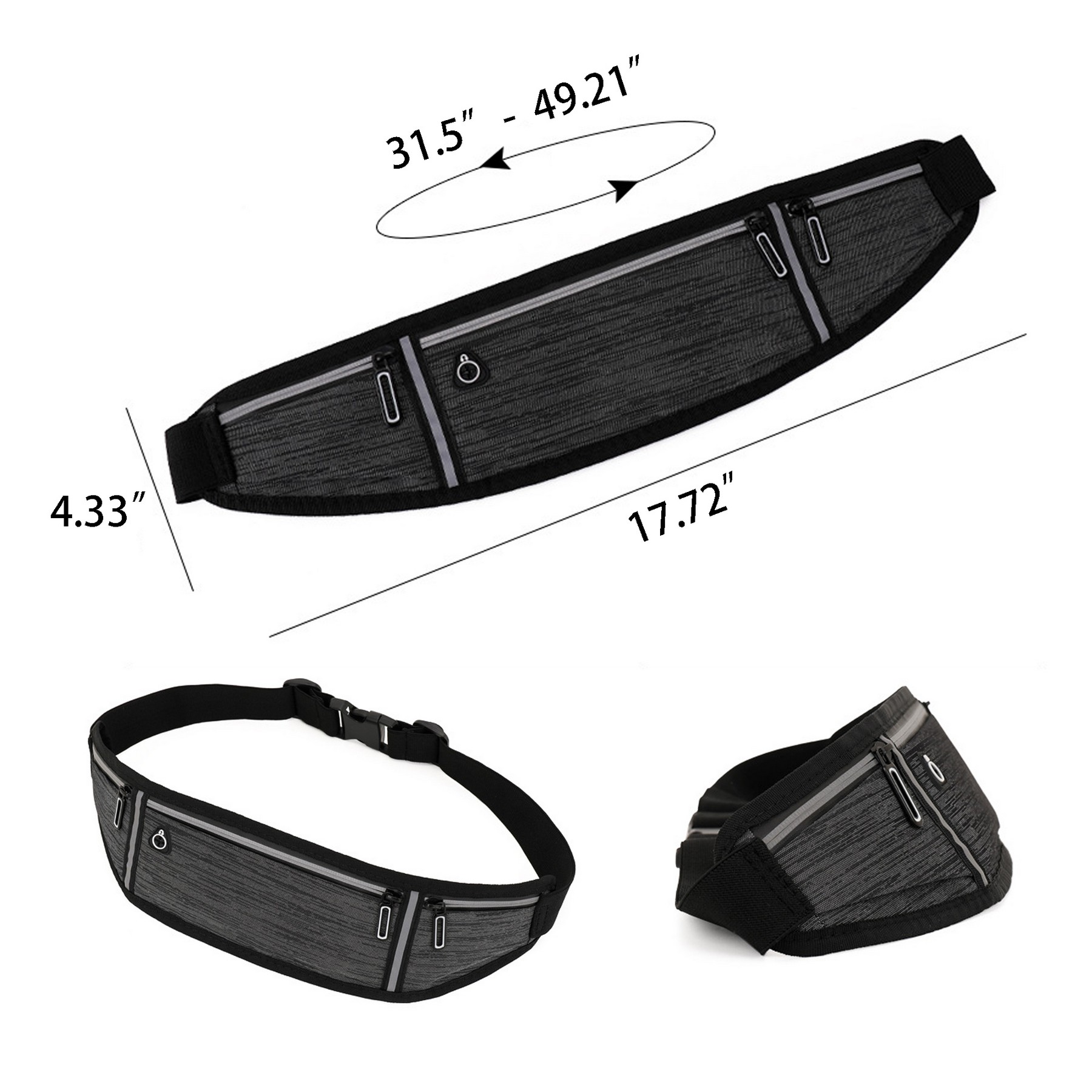 Waterproof Exercise Waist Pack 2