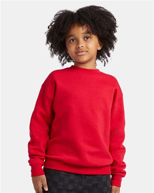 Youth EcoSmart® Crewneck Sweatshirt - P360 14