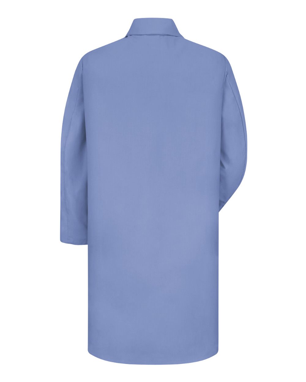 Unisex Extended Sizes Button Front Lab Coat - KP14EXT 8