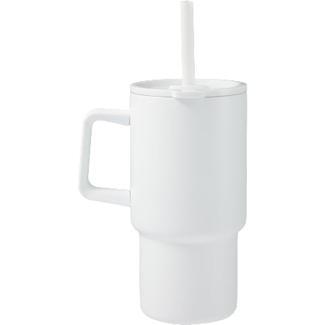 Summit 18oz Recycled Vacuum Insulated Mug w/ Straw 106