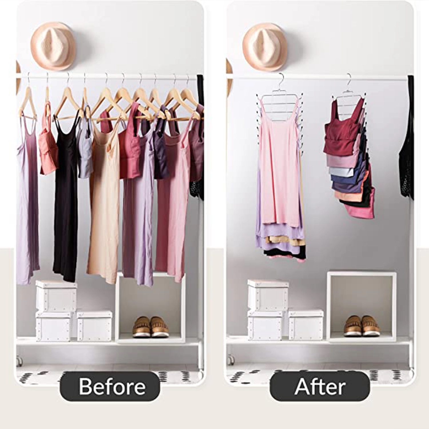 Four Layer Metal Hanger 5