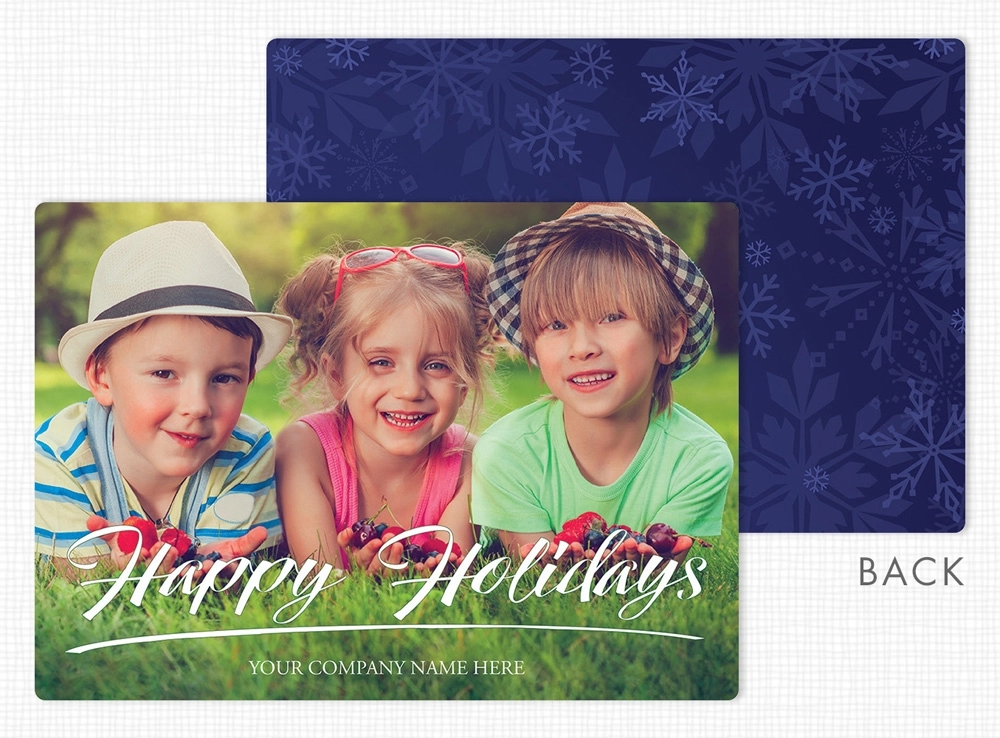 Say it with Style Flat Holiday Photo Cards 2