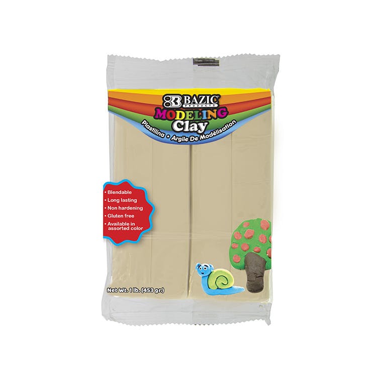 Modeling Clay - 16 oz Cream 2