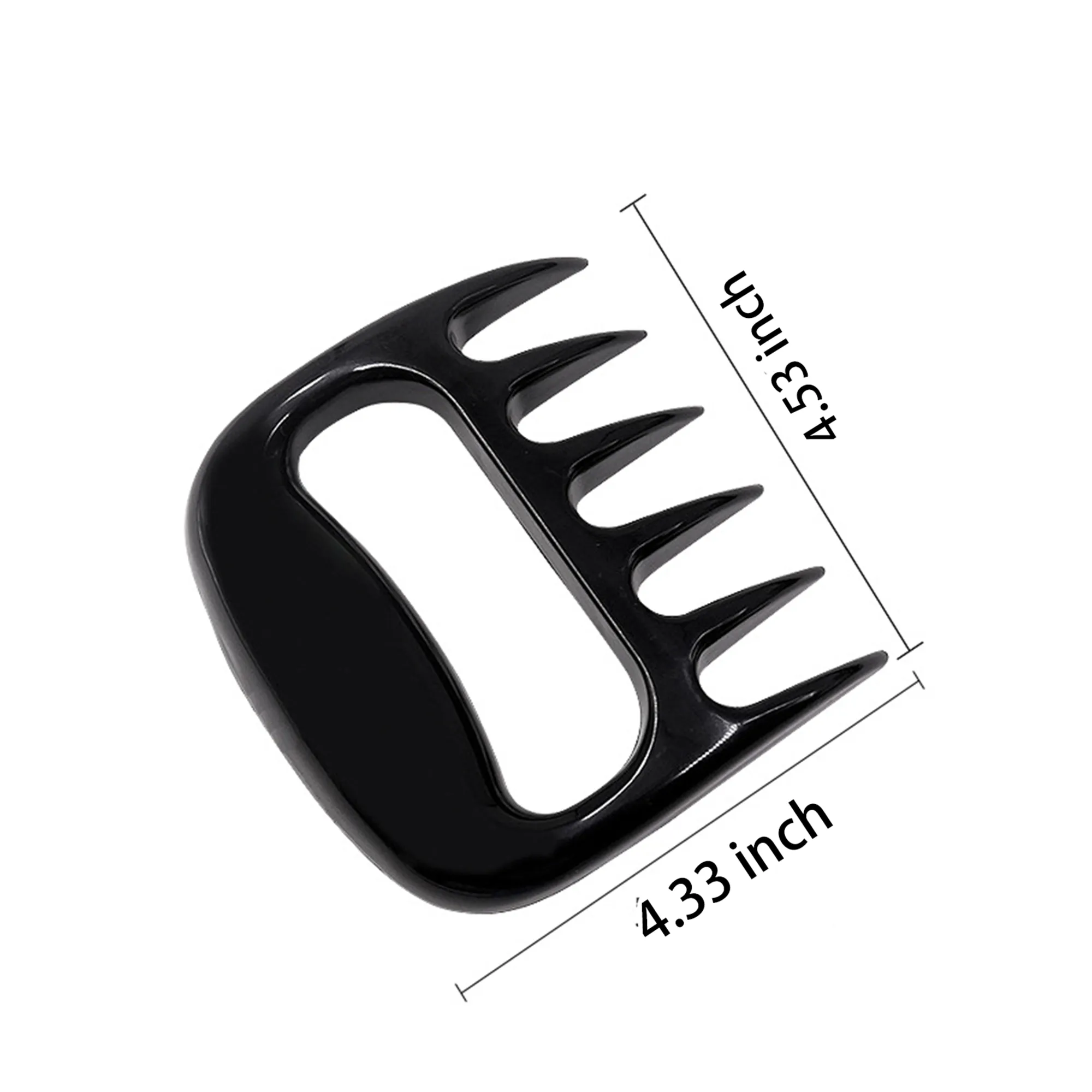 MOQ 50 2-in-1 Plastic BBQ Meat Shredder Set 4