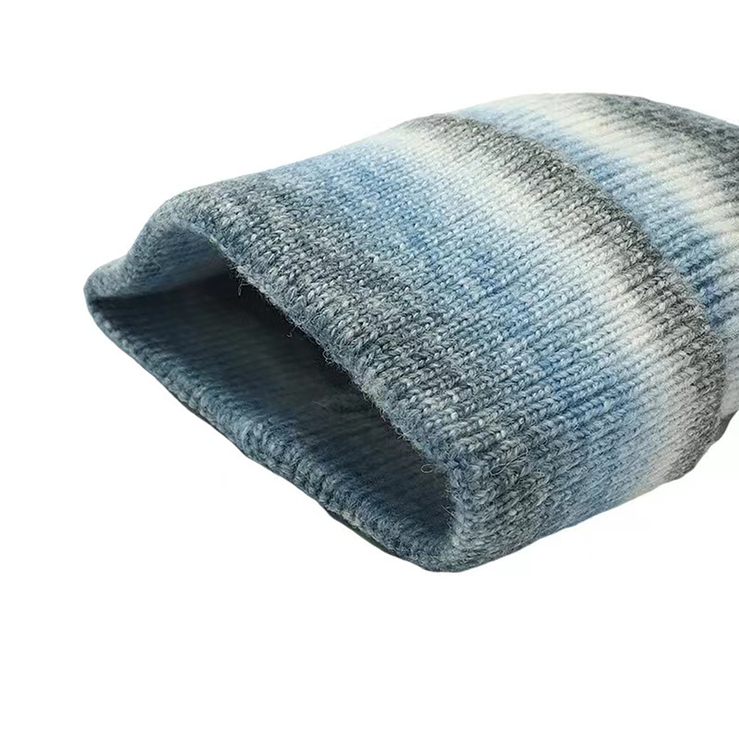 Tie-dye Rib Knit Cap 6