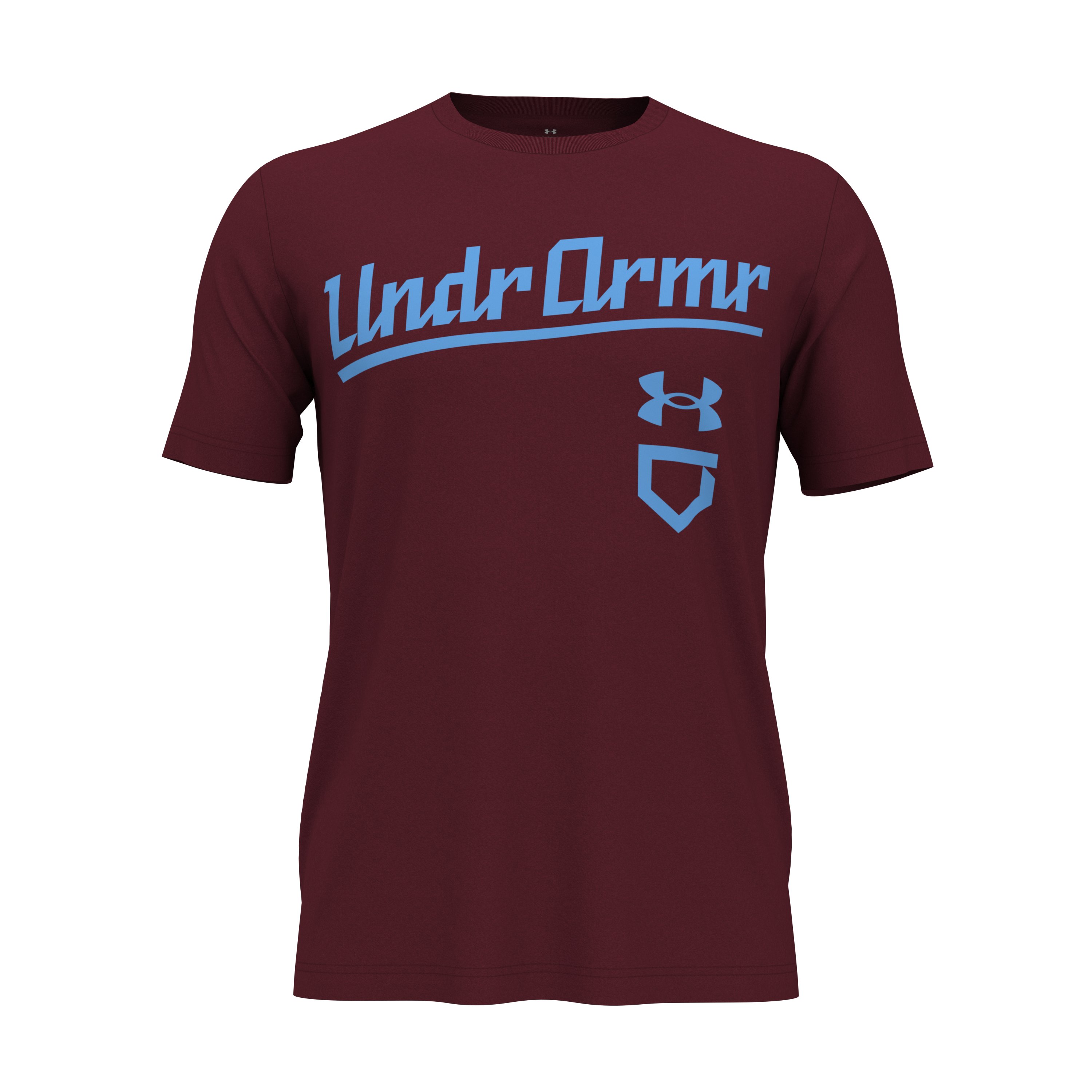 UA Baseball Script Men's Short Sleeve 4
