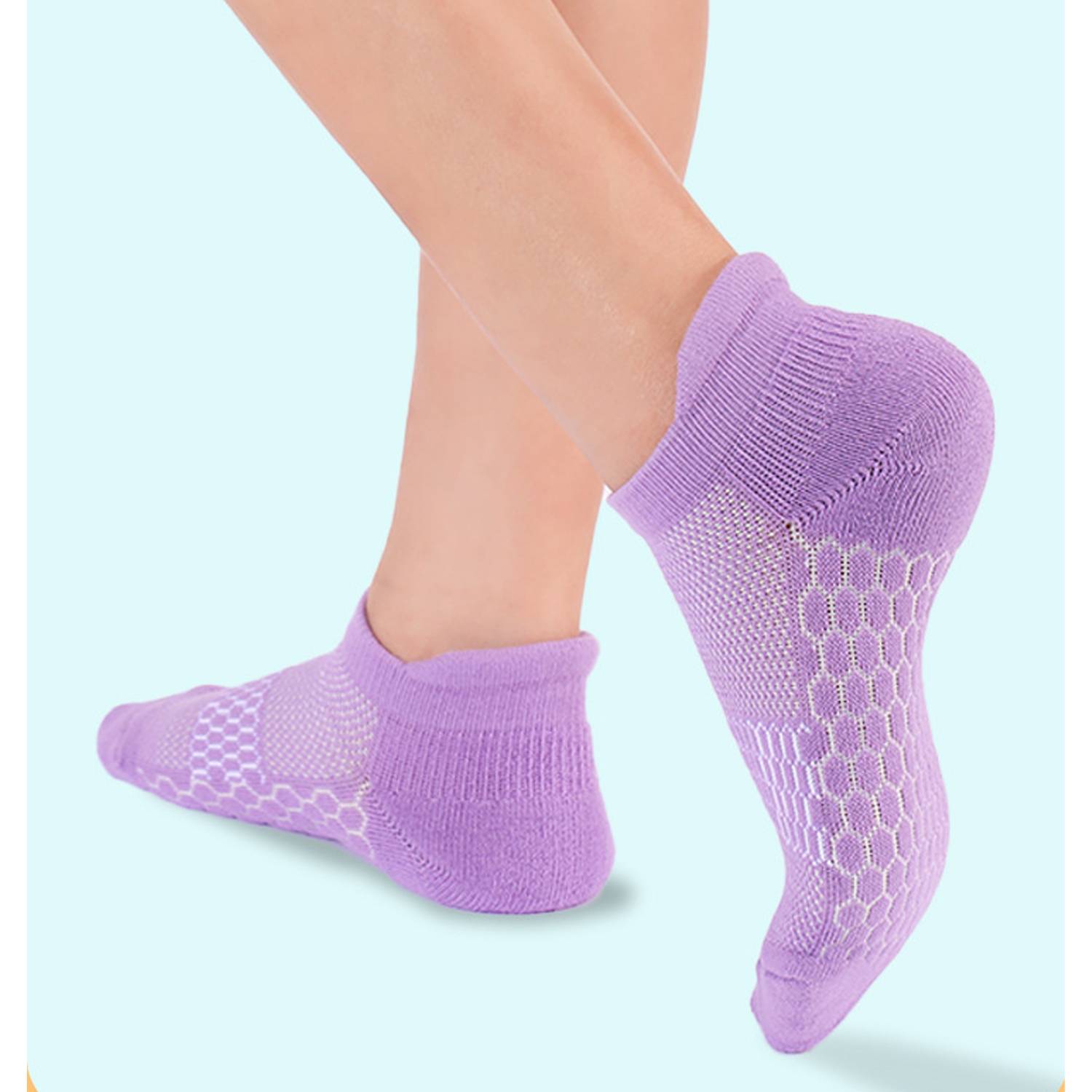 Womans Sports Breathable Anti Slip Boat Socks 14