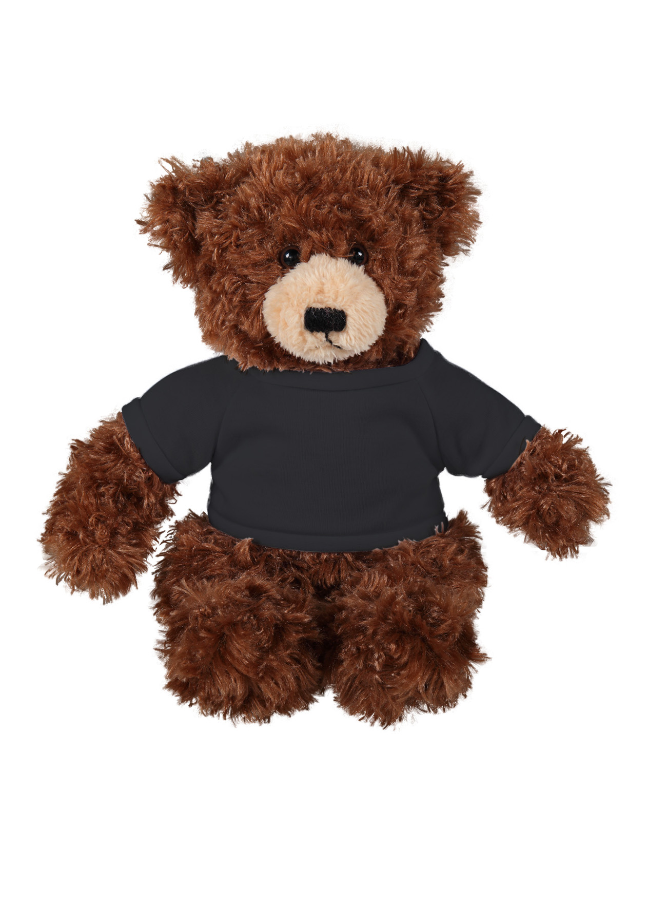 soft plush Chocolate Brandon Bear with t-shirt 16