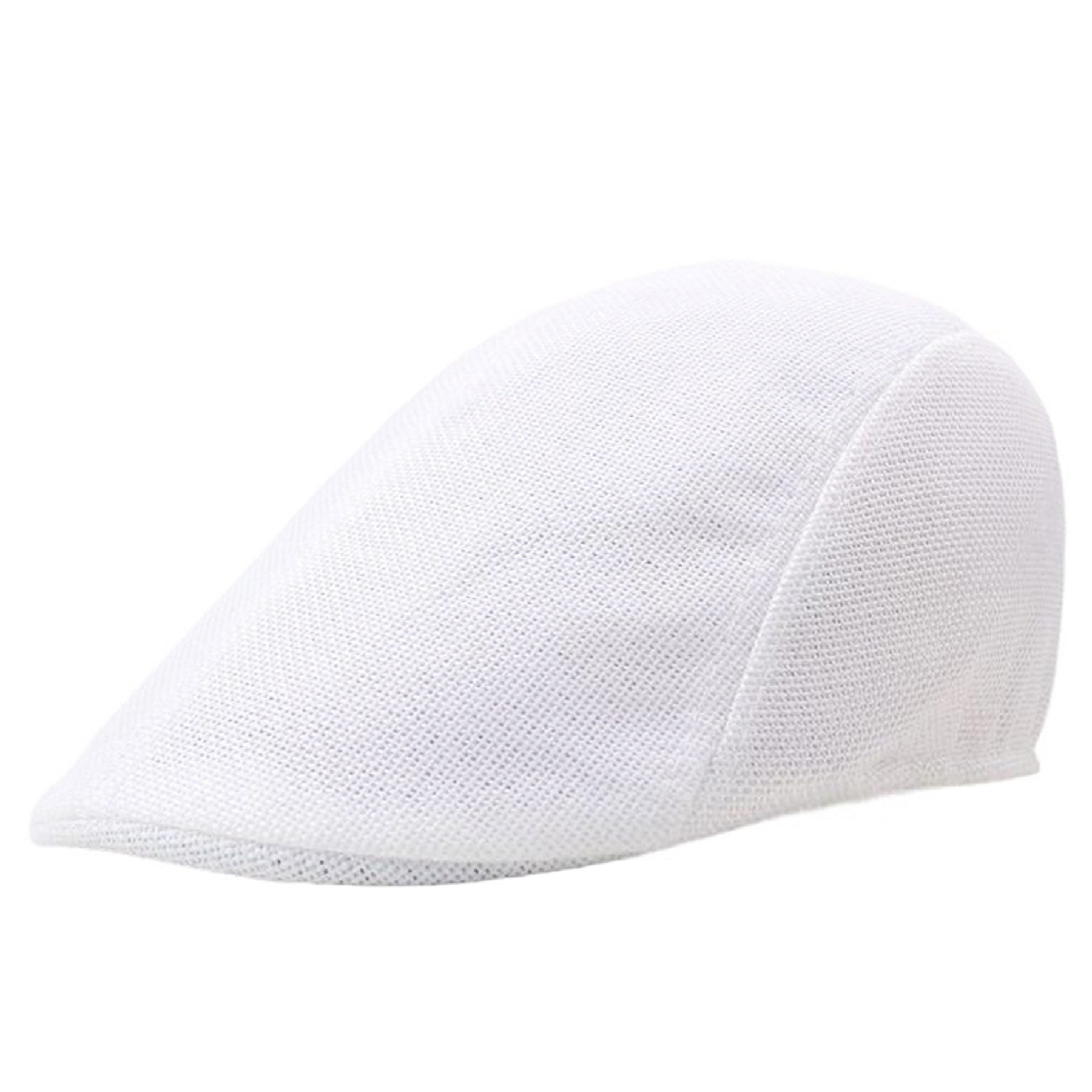 Unisex Flat Cap Golf Cabbie Hat 4