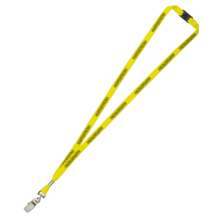 "PALMER" 3/8" Silkscreen Lanyard with FREE Breakaway Safety Release 8