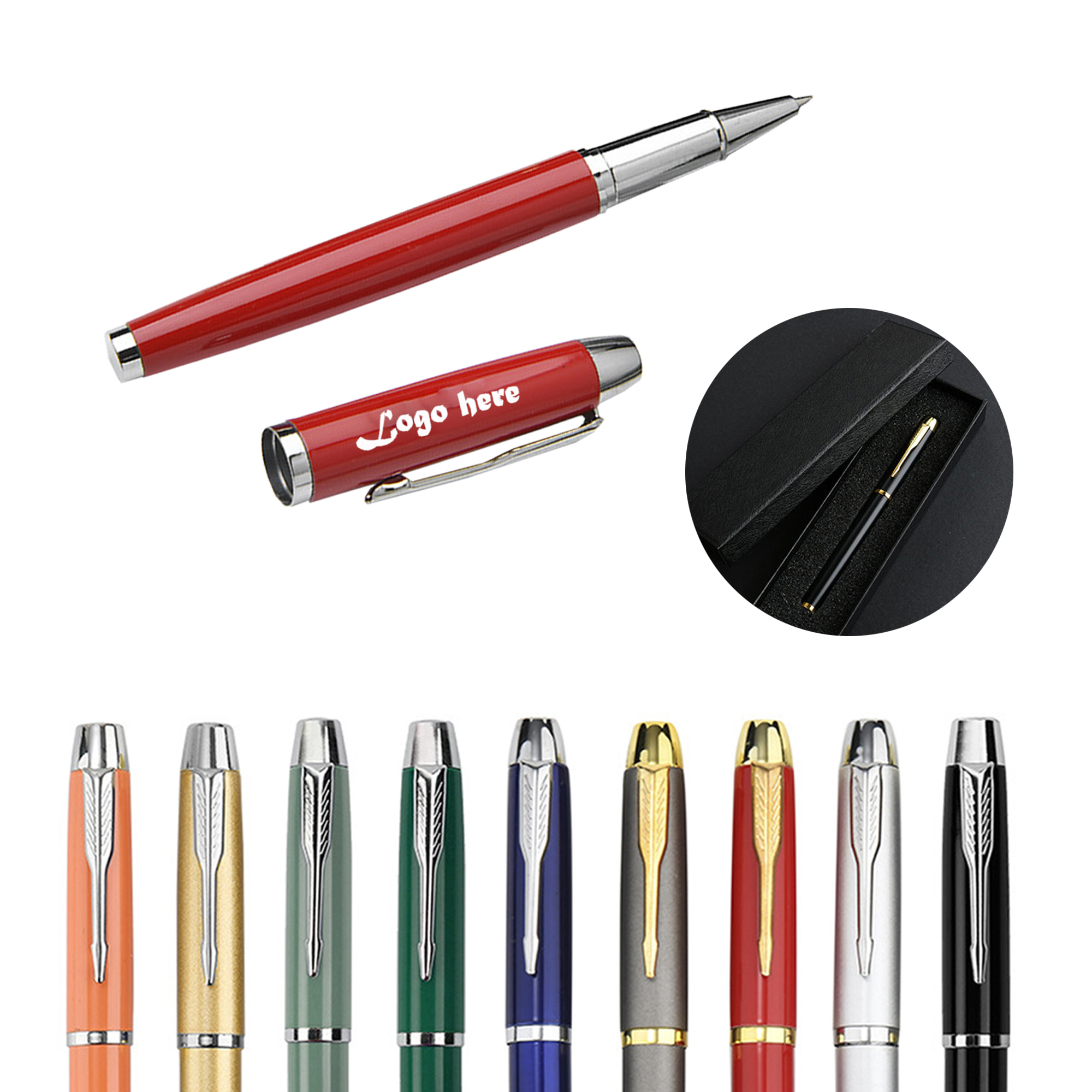 High-end Metal Signature Pen With Cap 2