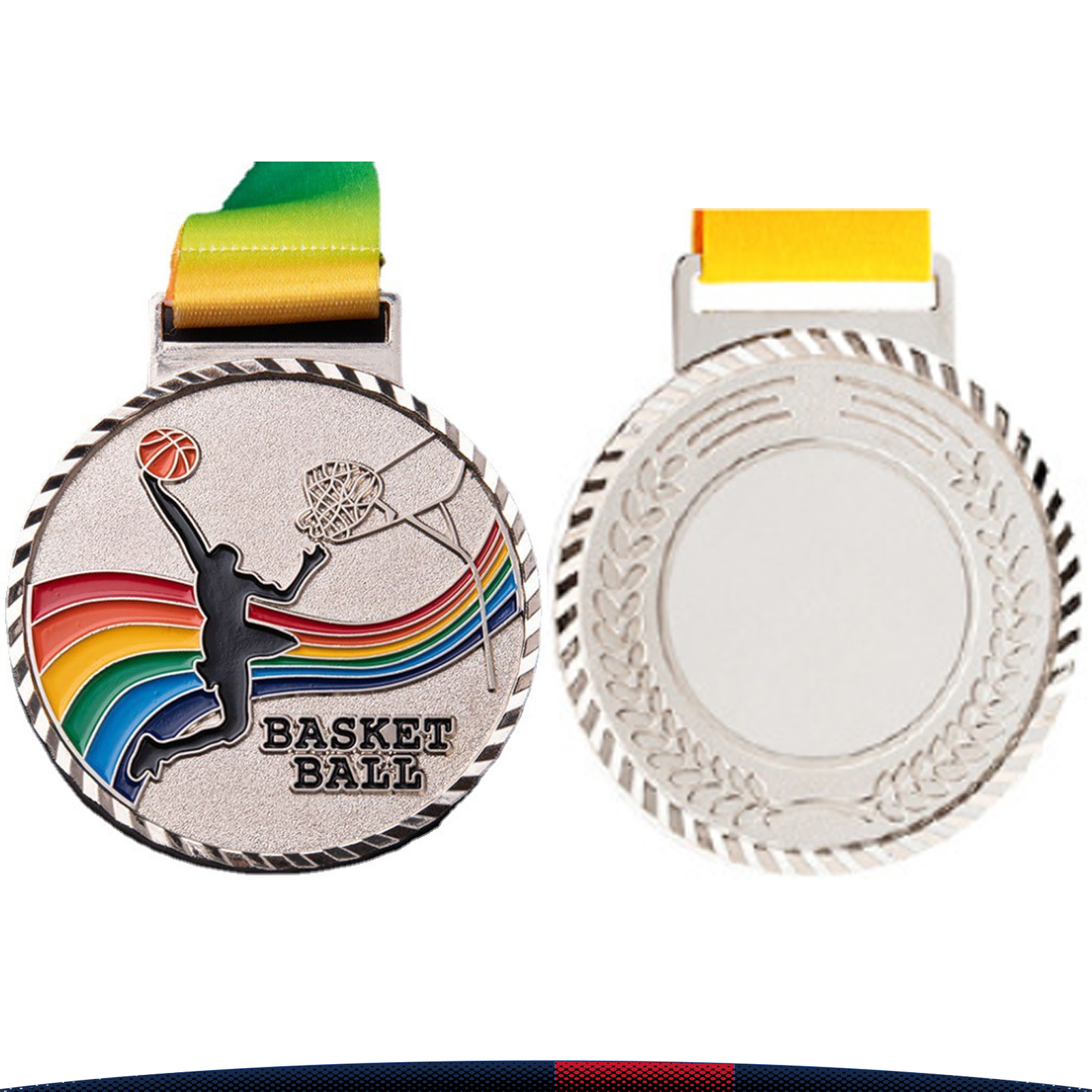 Basketball Award Medals 3