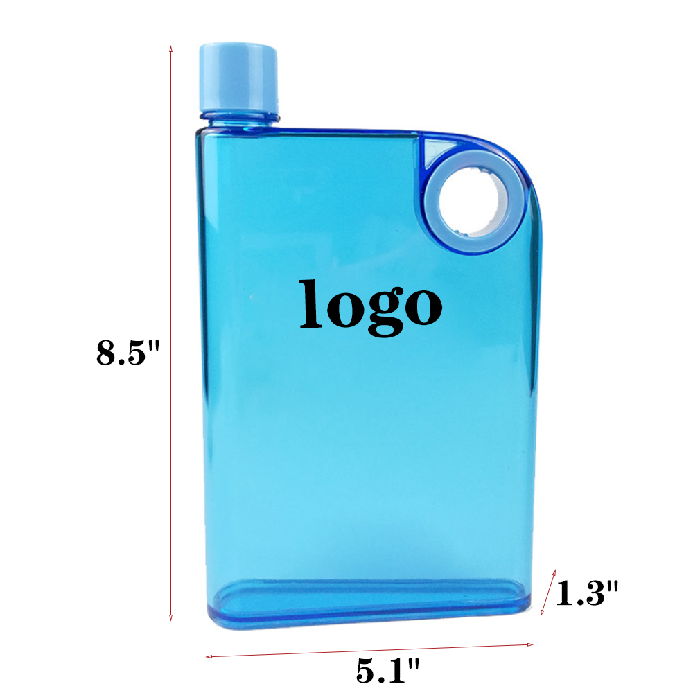 A5 round-hole portable flat and convenient square water cup 3