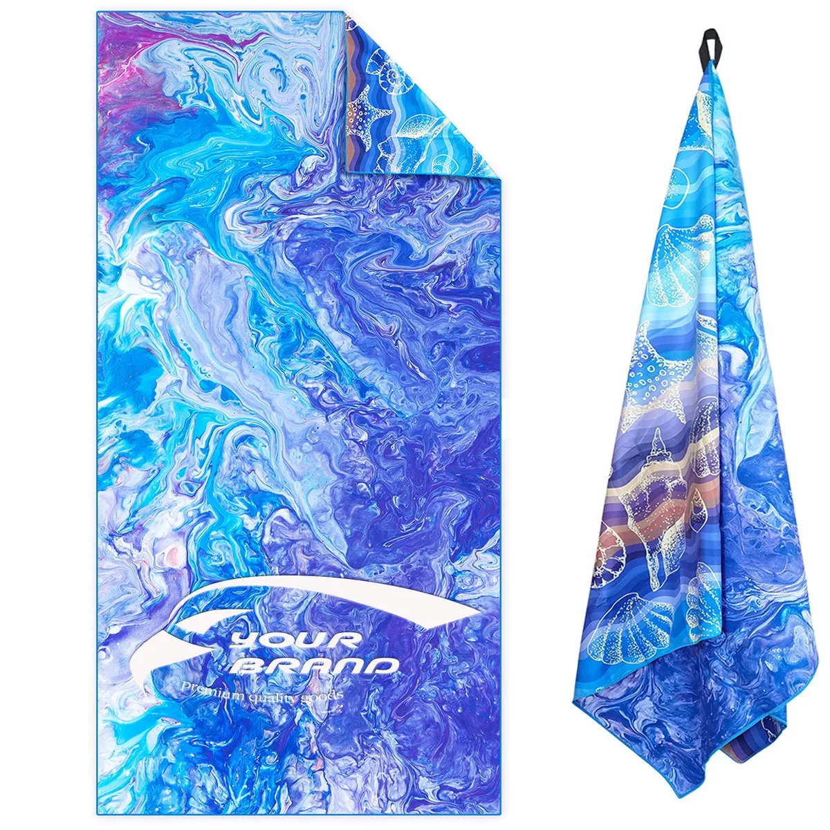 Bath Pool Camping Travel Super Absorbent Beach Towel 3