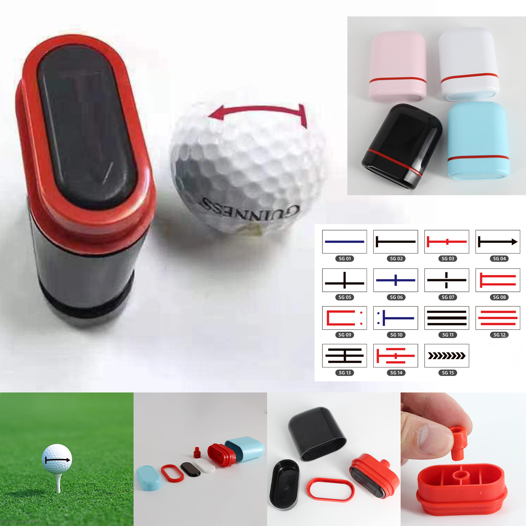 Golf Ball Line Liner Ball Marking 2