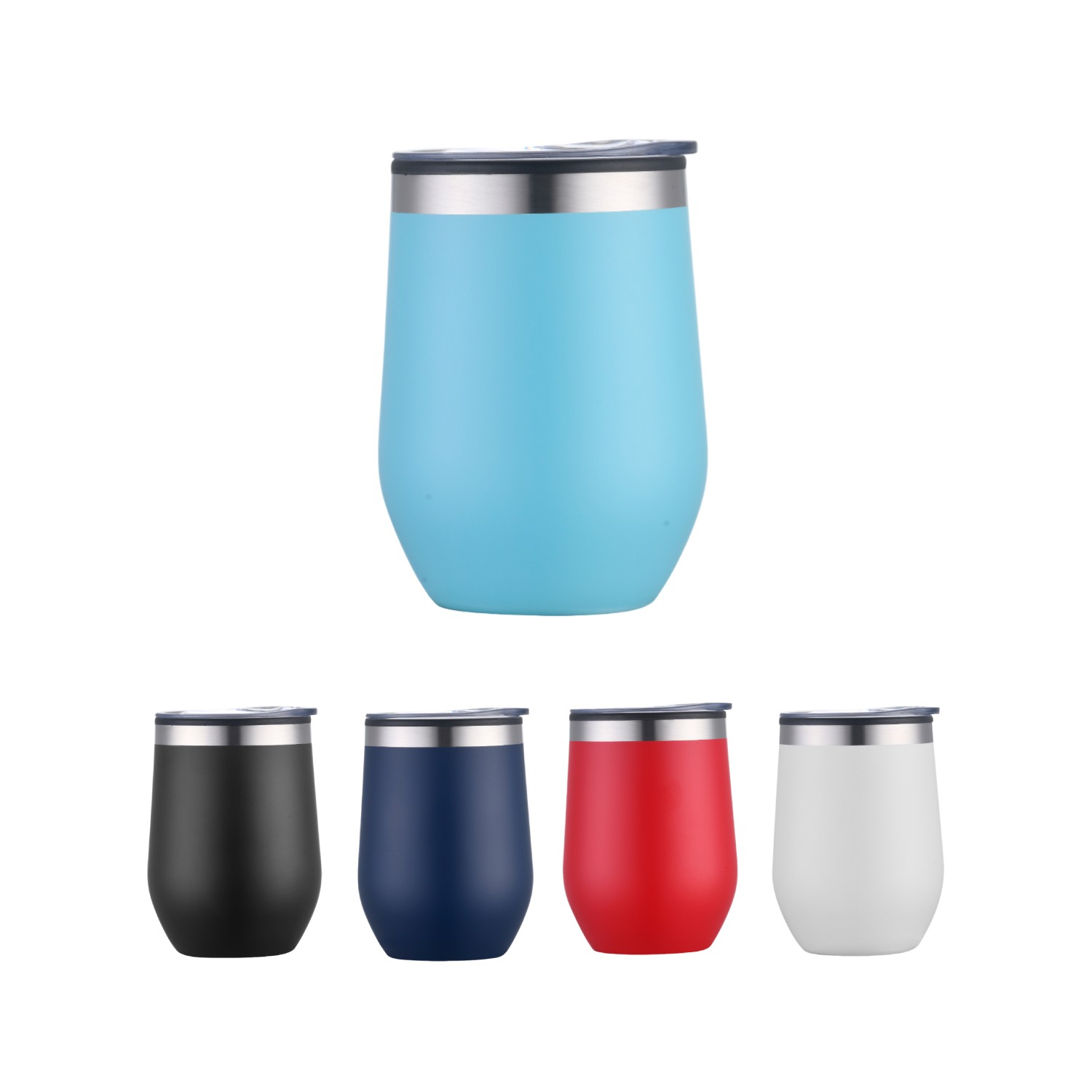 Little Sipper 12 oz Stainless Wine Tumbler 16
