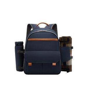 Insulated Cooler Picnic Backpack With Blanket 2