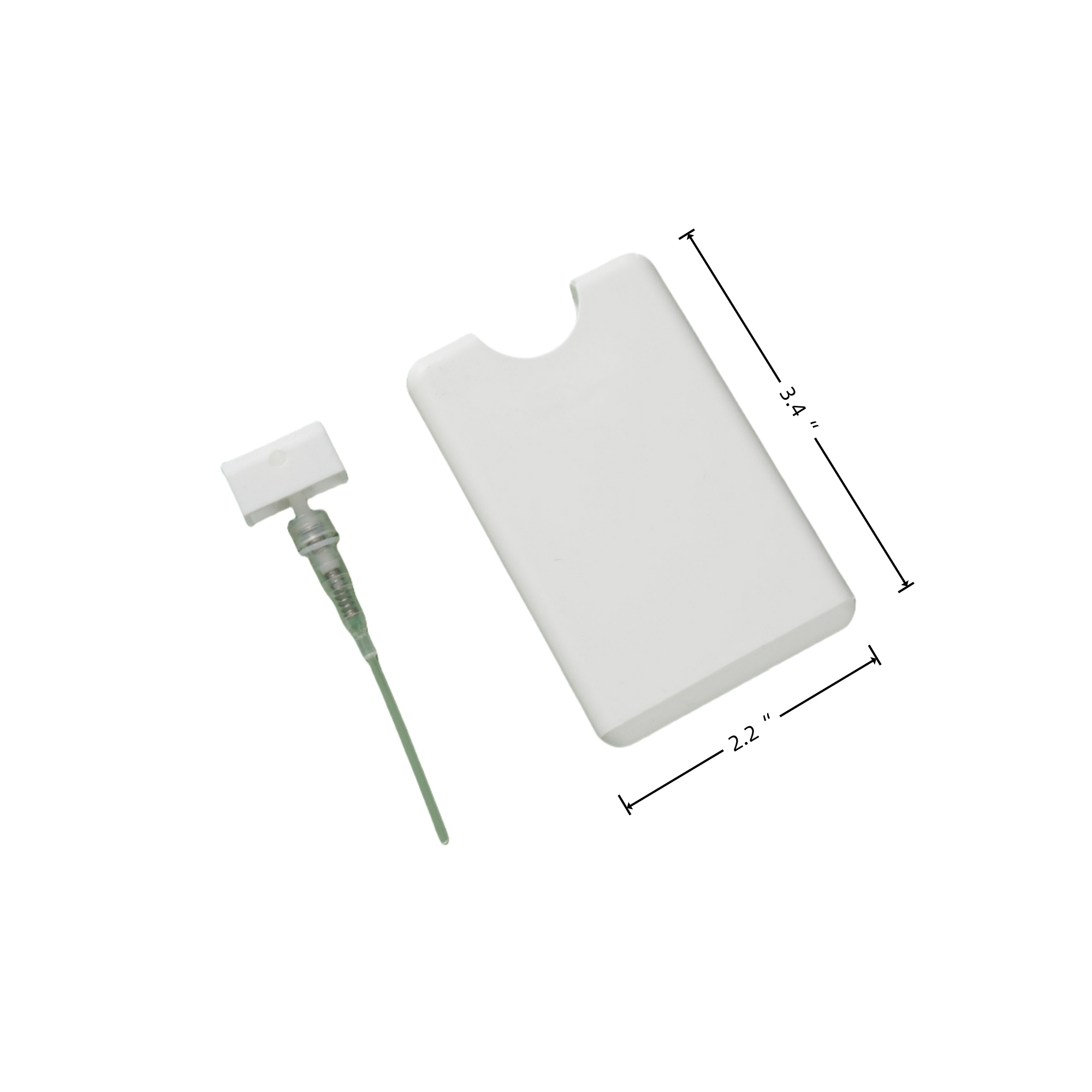 20ml Portable Mini Credit Card Hand Sanitizer Spray 2