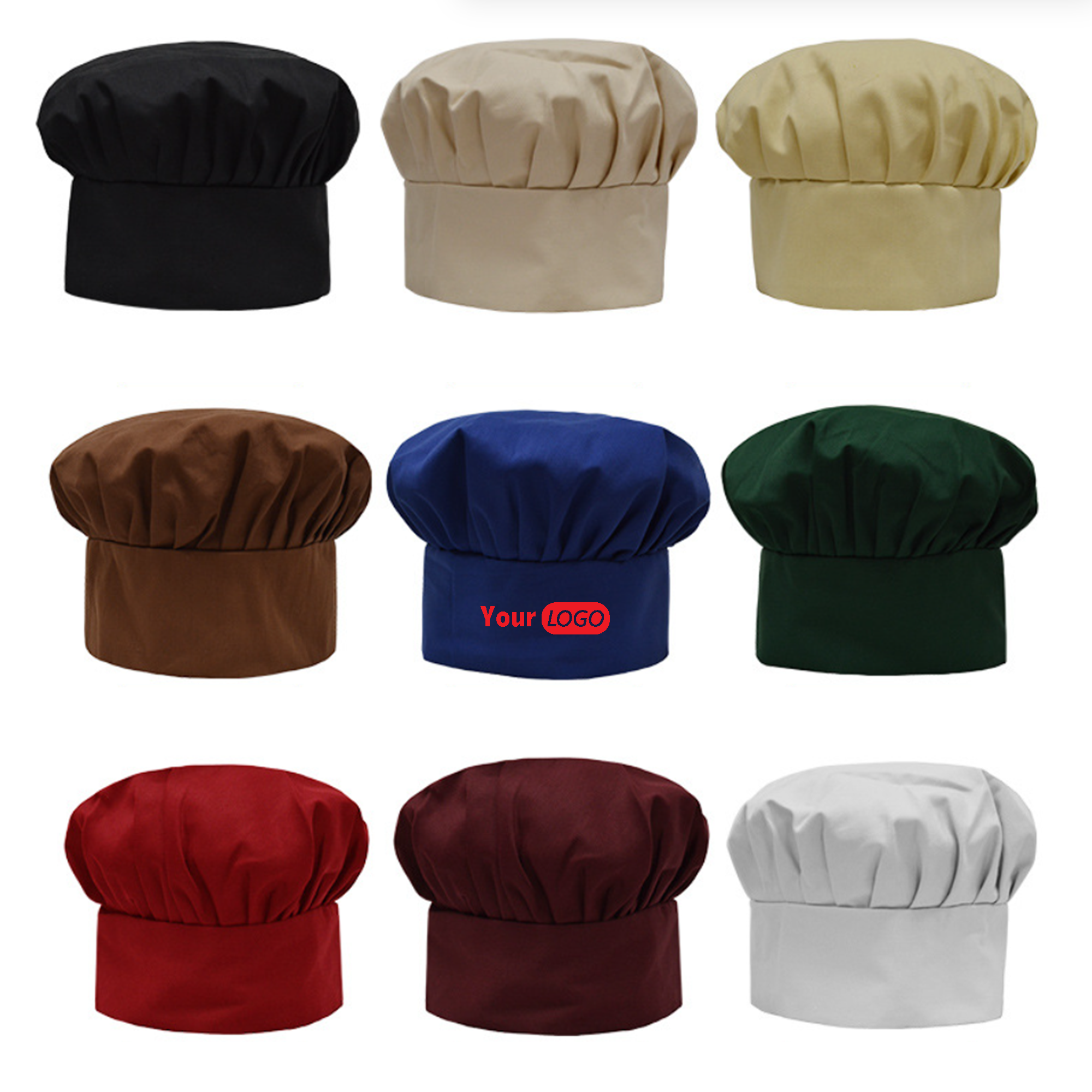 Food Hygiene Mushroom-Style Chef Hat 2