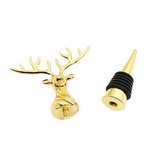 Elegant Silver Christmas Tree Wine Stopper Cork 6