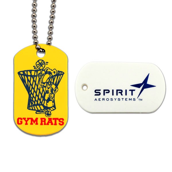 Soft PVC Dogtags with Screened Imprint