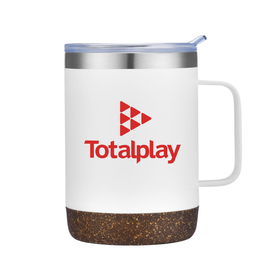 Zeya Vacuum Mug w/Cork - 12oz 1