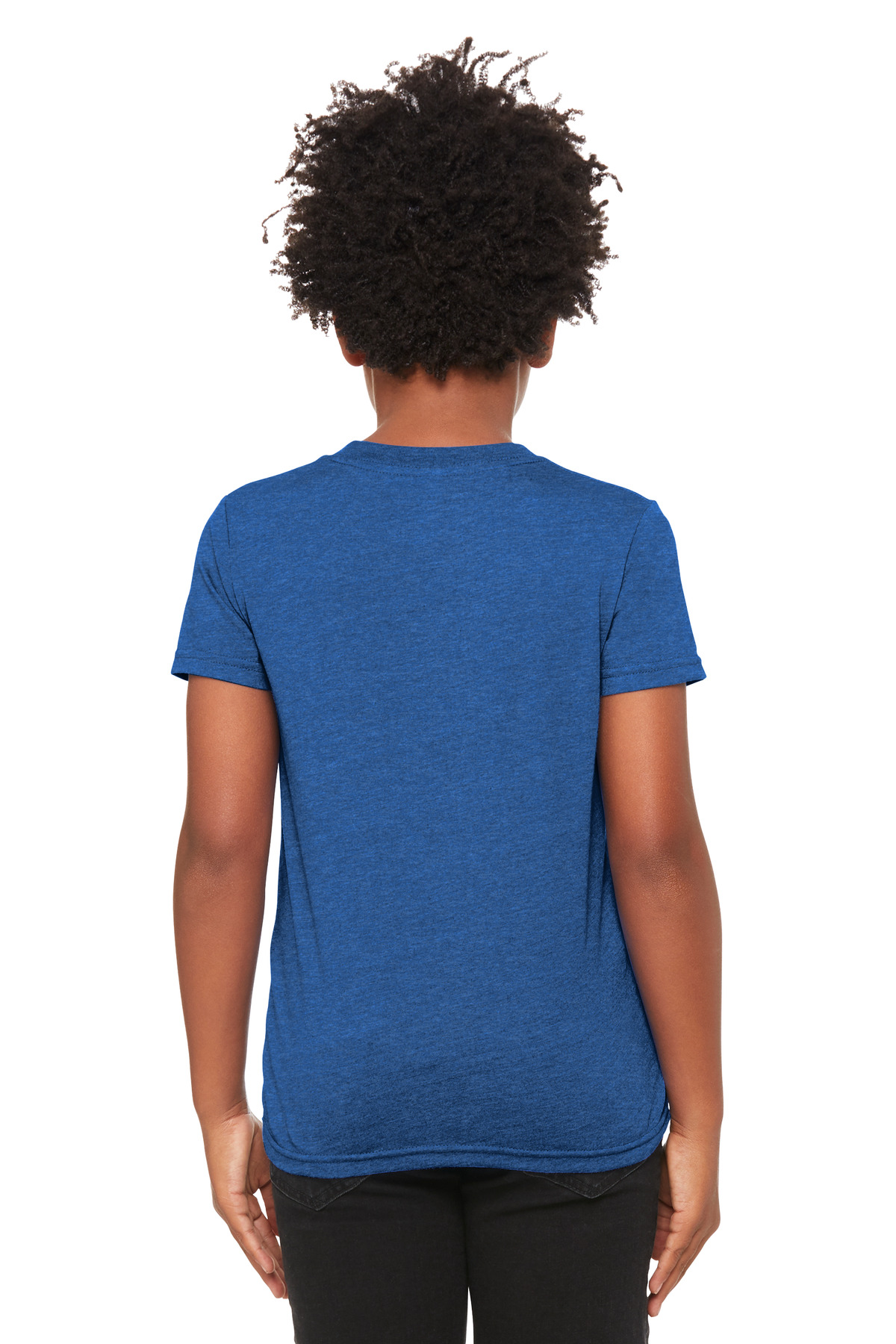 BELLA+CANVAS® Youth Heather CVC Tee 24