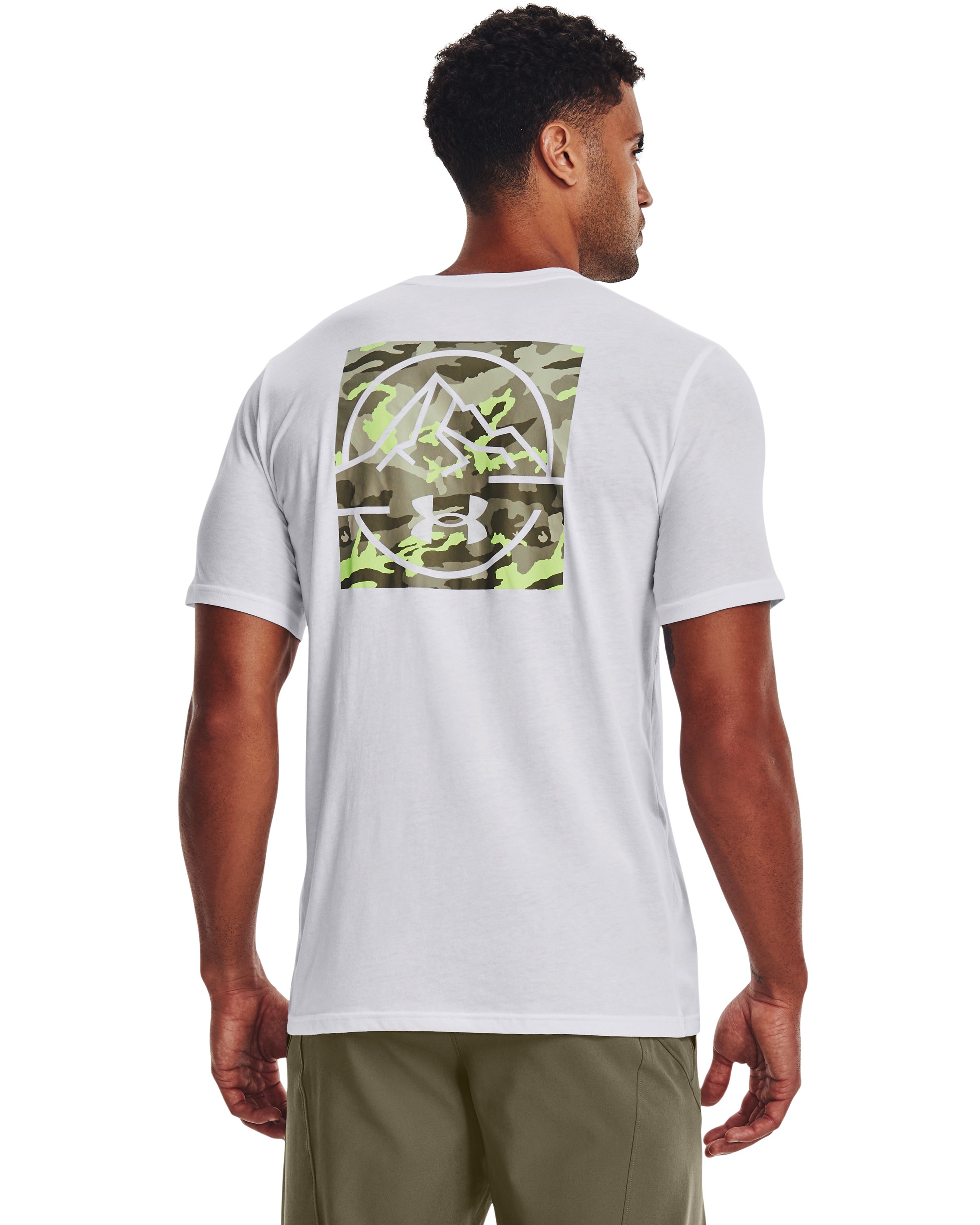UA Mountain Camo Lockup Men's Short Sleeve 7