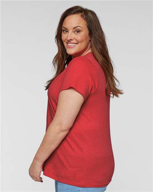 Women's Curvy Collection Fine Jersey Tee - 3816 61