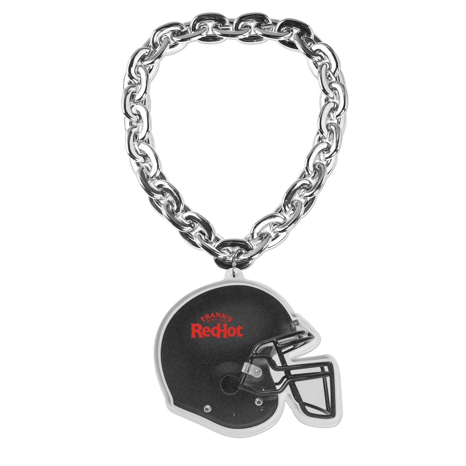Football Helmet EVA Medallion with Jumbo Chain 3
