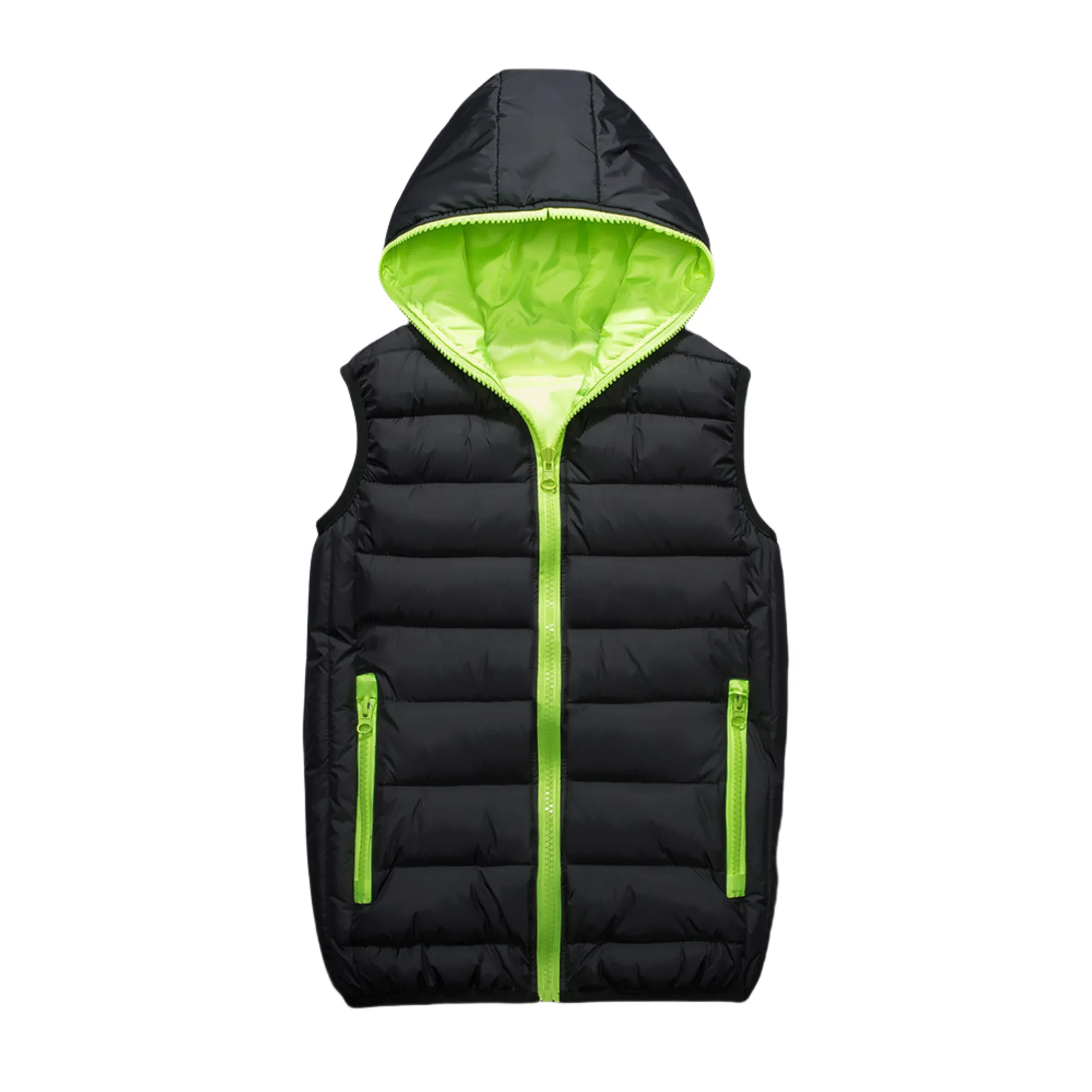 Hooded Cotton Vest 6
