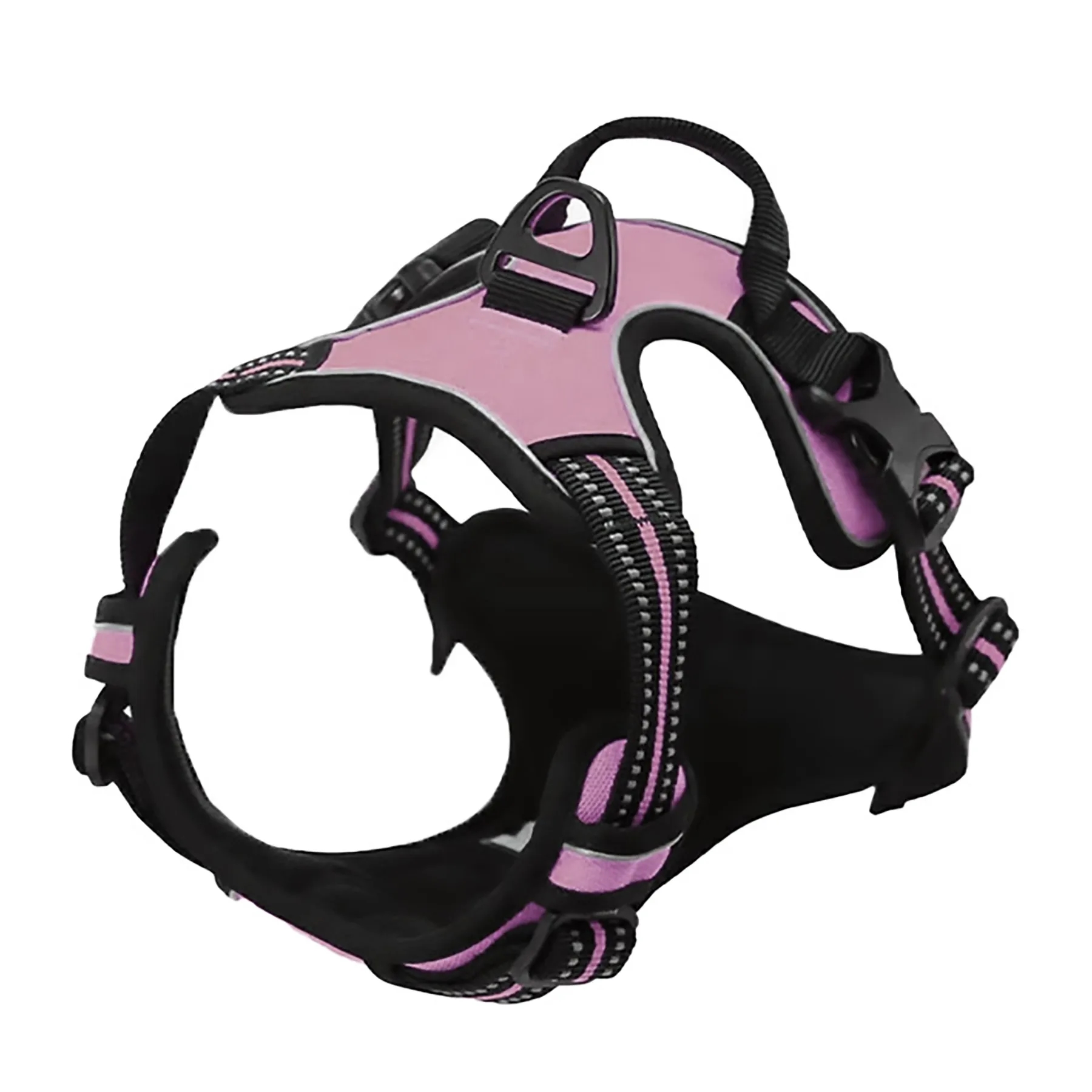 Polyester Reflective Medium And Large Dog Harness 2