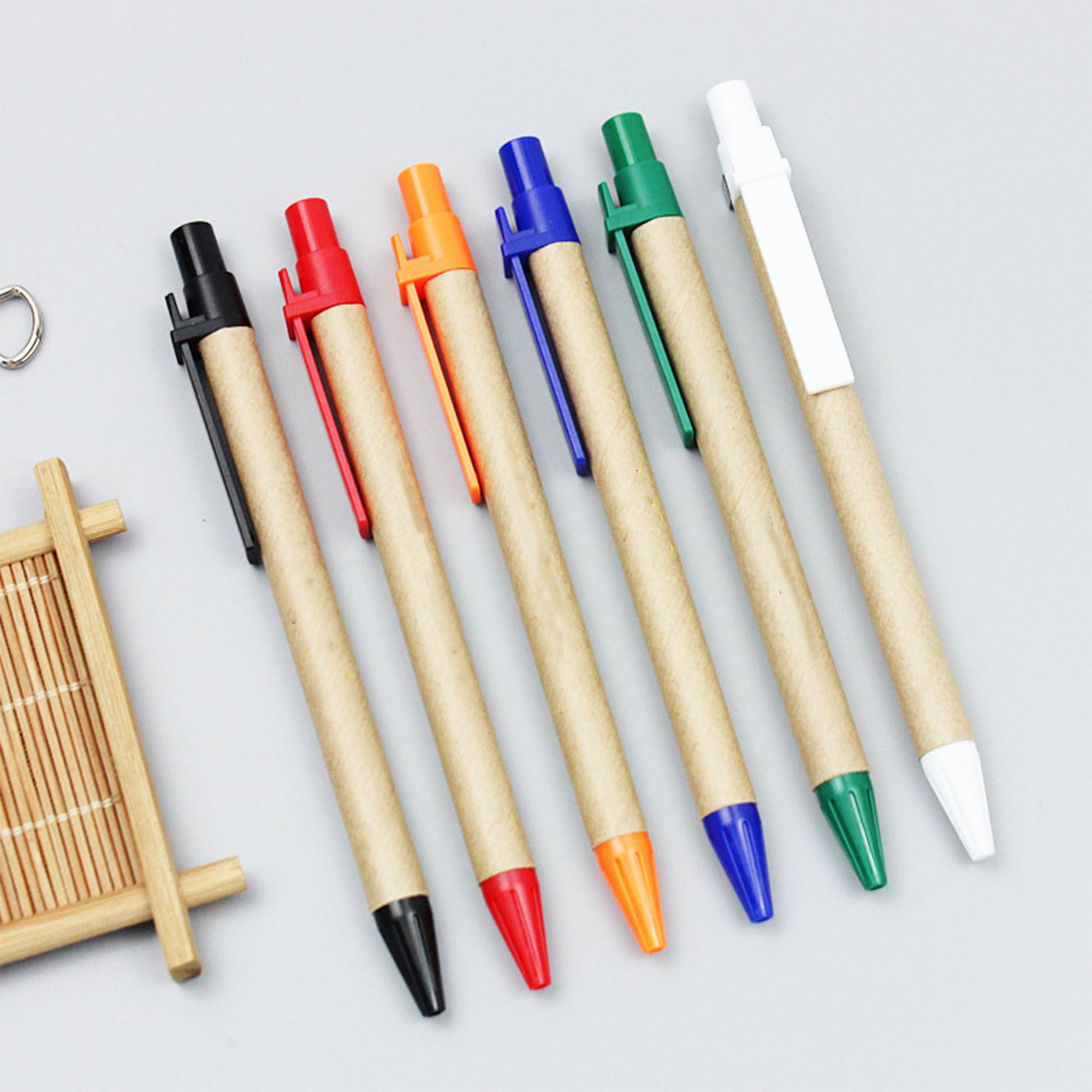 Environmentally Friendly Kraft Paper Ballpoint Pen 5