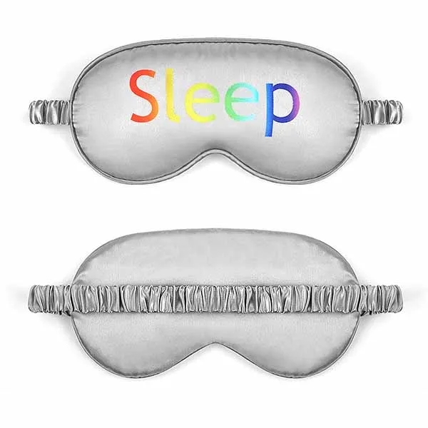 Sleep Masks Silk Eye Cover Satin Blindfold Elastic Strap 7