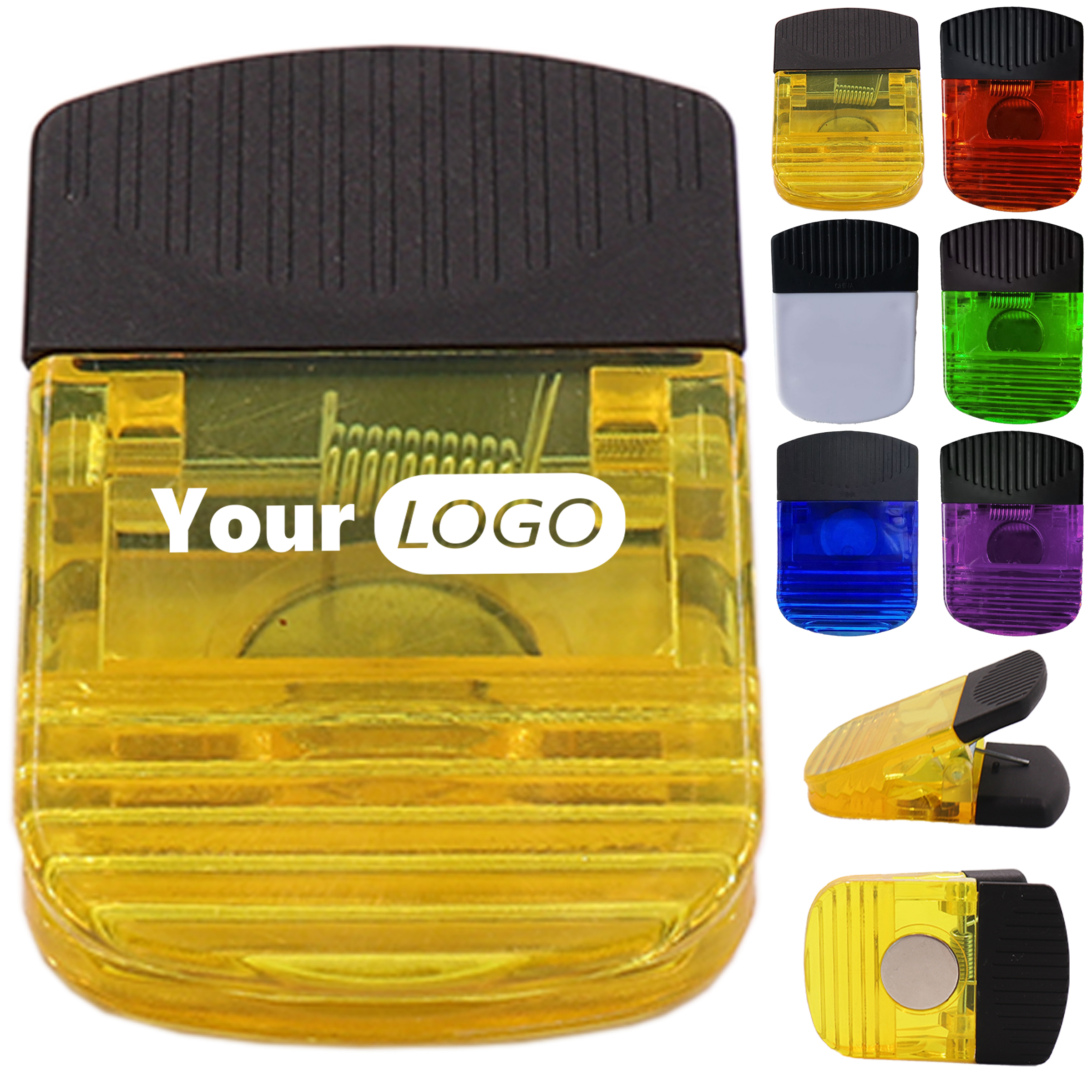 Plastic Magnetic Refrigerator Clip 8