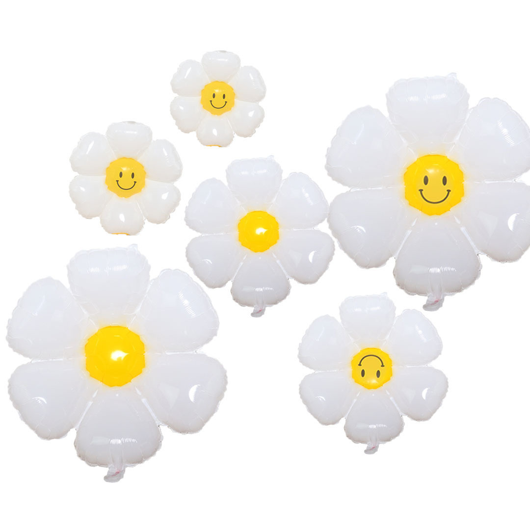 32inch White Number Balloons 2