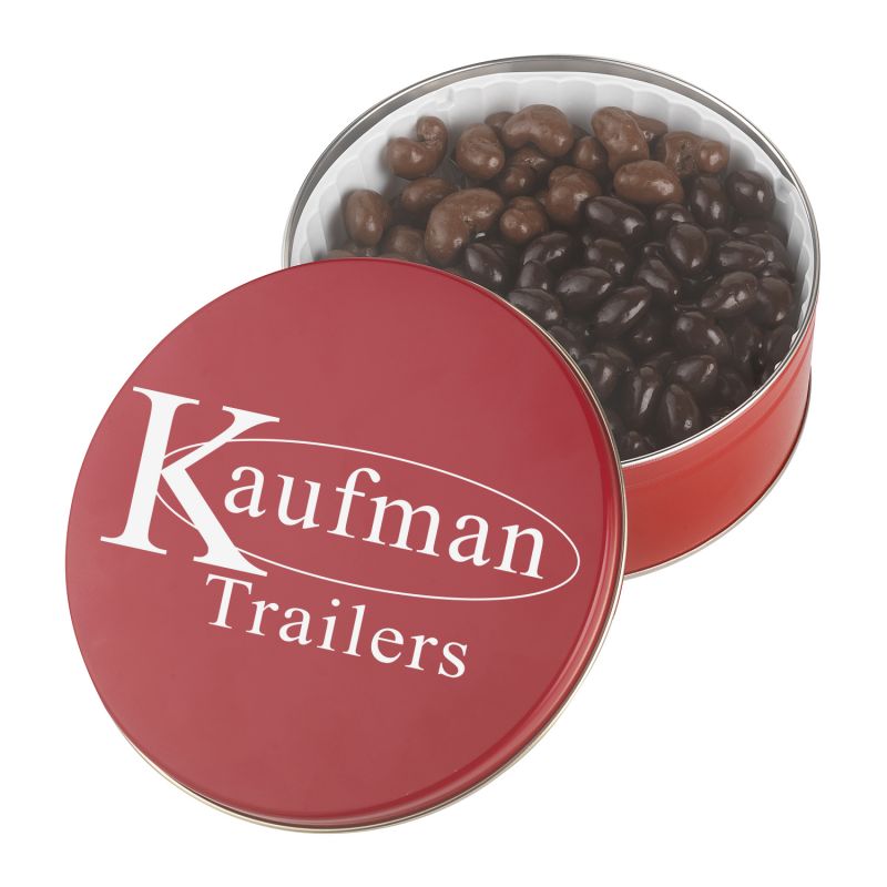 Collector Tins - Dark Choc Almonds & Milk Choc Cashews 10